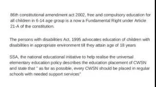 Inclusive Education   Models & Frameworks of Indian School