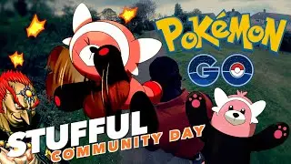 Stufful & Bewear Community Day Was Pretty Good | Pokemon Go #VLOG