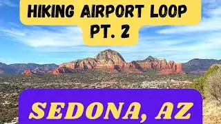 Experience the beautiful red rock views in Sedona | Airport Loop Trail in Sedona, AZ