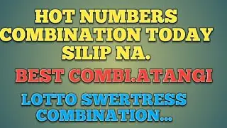 HOT NUMBERS COMBINATION ATANGI || BEST LOTTO SWERTRESS NUMBER COMBINATION TODAY || DECEMBER 29,2023