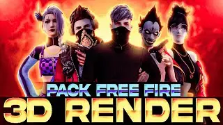3D Render Pack In Free Fire || Unique 3d Render Pack Download || No Password || Direct Link