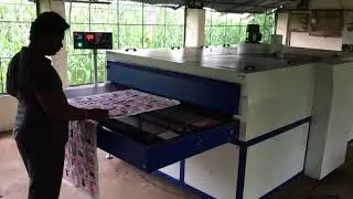 Automatic Textile Conveyor Curing Machine