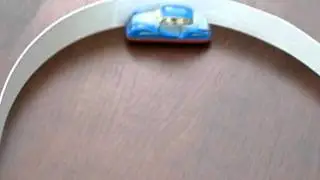 Vintage Wind Up Tin Sedan Car G-E 295 Western Germany Demo