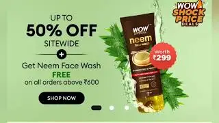 Upto 50%Off || DISCOUNT DEAL|| WOW SKIN SCIENCE @belongs2everyone359