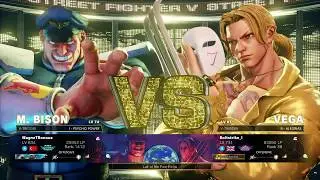 MagneTRonous (Bison/Dictator) Vs. Boltstrike_I (Vega/Claw) SFV AE Ranked Match 2 of 2