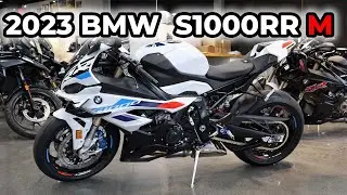 2023 BMW S1000RR M Package - First Look - It Has Carbon Fiber Wheels!