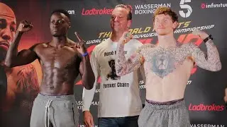 BRITISH TITLE BANGER ON THE CARDS?! - SAM ANTWI & MASON CARTWRIGHT FACE-OFF AHEAD OF THEIR CLASH