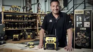 DeWalt 18v XR Compact Digital DAB Jobsite Radio DCR020