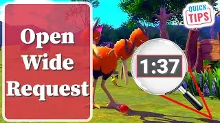 New Pokemon Snap - Open Wide - A Guide To Open Wide Request