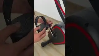 SLUNSE exercise bike left pedal installation