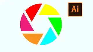 How to create camera logo | illustrator tutorial |