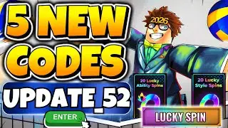 *NEW*ALL WORKING UPDATE 52 CODES FOR VOLLEYBALL LEGENDS ROBLOX IN JANUARY 2026 | ROBLOX VBL CODES