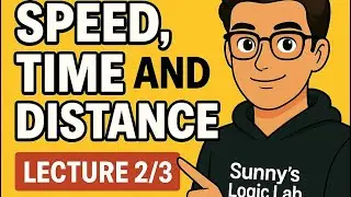 Lecture-2 Time, speed, distance #ssccgl #cdsmaths #bankingexams