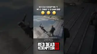 Red Dead Redemption 2 melee is underrated