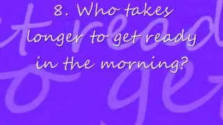 Best Friend Tag Questions