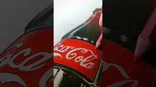 Coca cola vs mountain dew drawing 😱 #shorts #drawing #art #artist #3d#3dart #sketch #painting