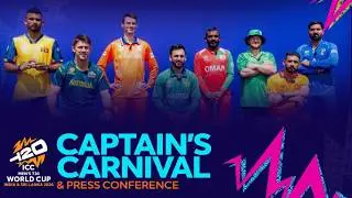 ICC Men&rsquo;s T20 World Cup 2026 &ndash; Captain&rsquo;s Carnival & Press Conference