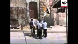 W.Bank - Clashes Outside Arab School