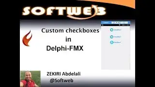 Custom Checkbox In Delphi-FMX في الدلفي