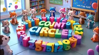 🎶 Learn Numbers 1 to 10 Song with Toki Kids 🐼 | Counting Fun for Toddlers #LearnNumbers #KidsSongs