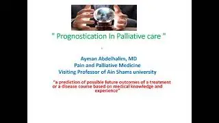 Prognostication in Paliative Care