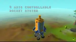 NASA like Mobile Rocket Launchpad  and awesome rocket landing system | Scrap Mechanic