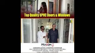 Premium UPVC & Aluminium Windows & Doors | PRAKOM Showroom Tour | Best Quality Home Solutions #home