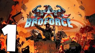 Broforce Gameplay Walkthrough Part 1 | Nintendo Switch | 4K HDR (No Commentary Gaming)
