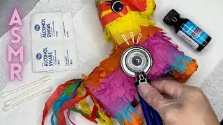 [ASMR] Surgery On A Piñata | Satisfying
