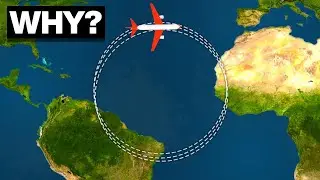 Почему самолеты кружат перед посадкой &mdash; настоящая причина