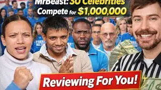 30 Celebrities vs $1,000,000 💰 | MrBeast Challenge Review #review #mrbeast #pahadivlogger #viral 