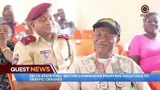 QUEST NEWS- DELTA STATE FRSC SECTOR COMMANDER PROFFERS SOLUTIONS TO TRAFFIC CRASHES