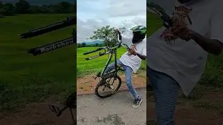 no front wheel wheelie👀💥👍 #stunt #cycle #viral #wheelie #shorts #short #youtube #mtb