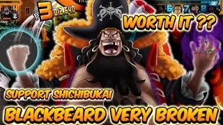 Blackbeard Pake Support Shichibukai, Worth it ?? - One Piece Bounty Rush