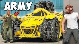 Stealing Batman Truck from Military sa GTA 5
