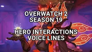 Overwatch 2 Season 19 - Voice Lines & Hero Interactions Mythic Lifeweaver Dr. Junkenstein OW2