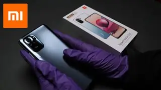 XIAOMI MI REDMI NOTE 10S ( SHADOW BLACK COLOUR ) UNBOXING 4K VIDEO
