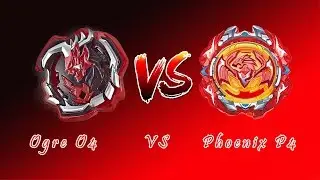Beyblade Burst Turbo SlingShock! Ogre O4 vs Phoenix P4 (Hasbro)