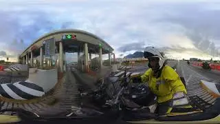 Riding in Mexico with the #mexico SS1600 riders. #360video  #monterrey #bmwgsadventure