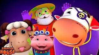Old MacJoe Had A Haunted Farm + More Halloween Cartoon And Scary Nursery Rhyme For Children