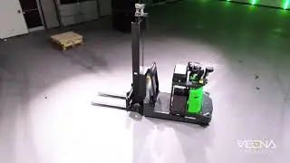 Vecna Robotics'  Autonomous Counterbalanced Fork Truck