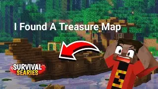 I FOUND A TREASURE MAP IN MINECRAFT|| Minecraft Survival series day 10 #survival series #minecraft