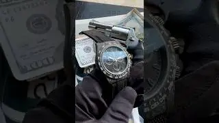 Daytona DiW Carbon All Black  #watch #luxurywatch #rolex