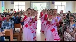 प्रवेश नाच #monicadiwas#mother'sday#stmonicadiwas#ayoparab#ctc#church#bengaluru#neeli8622