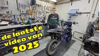 Hoe gaat het met mij en de brommer. Jarig geweest, nieuwe spullen van HBM Machines en op naar 2026!!