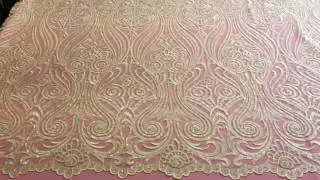 Beaded Lace Fabric - Beatrice