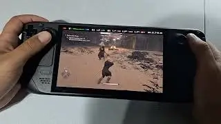Steam Deck OLED / Rise of the Ronin / FPS Boost with Lossless Scaling Plugin