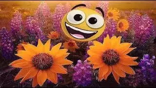 Een roos in een bloementuin. (mijn 587.) Roos lilleaias. (minu (587.)