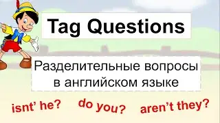 TAG QUESTIONS in English - video tutorial