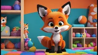 Fifi Fox Cleans Up | Helpful Fox Song for Kids | Fun Cleaning Time Nursery Rhyme